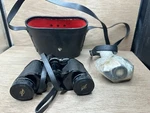 Sans & Streiffe Viking 8X30 Vintage Binoculars With Case And Lens Covers. Fixed Price $35.00.