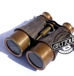 Vintage Antique Vietnam War Binoculars Brass Leather Strap Sailor Gift. Fixed Price $43.89.