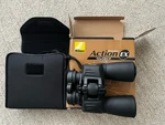 Nikon Action Ex 12X50 Cf Binoculars 50MM Waterproof Fogproof Black With Case. Fixed Price $109.00.