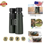 Compact 8X42 Binoculars - Uv Protected Lens, Image Stabilization, Adult Use. Fixed Price $111.59.