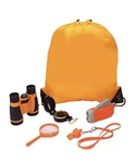 Kids Binoculars Explorer Kit For Children - Toy Set With Magnifying Glass, Fl.... Fixed Price $26.99.