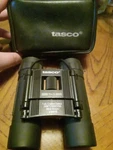 Tasco Binoculars 10X25 Fully Coated Optics 288FT/1000YDS 98M/1000M Case Included. Fixed Price $24.81.