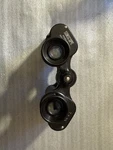 Vintage Sunscope 7X35 Binoculars Model No. 611443, Prismatic Coated Optics.. Fixed Price $16.41.
