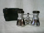 Antique Mop Binoculars Opera Glasses By Le Maire Fabt Paris France W/case. Fixed Price $89.95.
