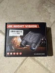 Ruaiok Night Vision Goggles 4K Binoculars, 3.2'' Large Screen. Fixed Price $39.99.