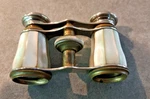 Chevalier Paris Opera Glasses Mother Of Pearl Optical Binoculars With Case. Fixed Price $40.00.