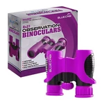 Bluecabi 8X21 Binoculars Compact Rubber Coating Anti-slip Texture Purple/black. Fixed Price $10.15.