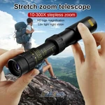 Day/night Vision 10-300X Super Zoom Hd Monocular Power Telescope BAK4 Waterproof. Fixed Price $9.61.