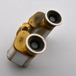 Antique 1922 Carl Zeiss Jena Pearl Teleater Opera Glass Binocular. Fixed Price $125.00.