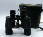 Vintage Belmont Binoculars W/ Leather Case S31-NO.28470 7X35, 1000 Yards. Fixed Price $36.00.