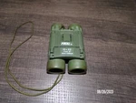 Vintage Focal 10X22 Field 5 Degree 262 FT/1000 Yds Folding Green Binoculars. Fixed Price $25.00.