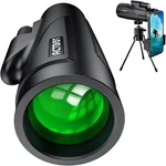 Monocular Telescope, Actbot 12X42 Waterproof For Smartphone. Fixed Price $24.50.