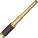 Pirate Monocular Telescope, 25X30 High Powered Zoomable Collapsible Brass Spygla. Fixed Price $30.22.