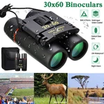 Mini Binoculars Telescope 30X60 Zoom Day Night Vision Foldable Travel Hunting Us. Fixed Price $11.99.