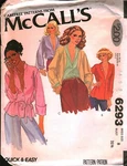 6293 Vintage Mccalls Sewing Pattern Misses Back Yoked Blouse Jacket 1970S Oop 8. Fixed Price $5.99.