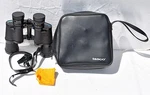 Tasco 7X35MM Fully Coated Optics Binoculars W/ Case & All 4 Caps Very Good. Fixed Price $40.00.
