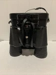 Vintage Zenith Tempest Model 7X50 Field 7.1 Binoculars Prismatic Coated Covers. Fixed Price $28.00.