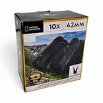 National Geographic Waterproof Binoculars 10X Magnification 42MM Objective Lens. Fixed Price $49.99.
