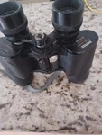 Vintage Empire Brand Model No. #218, Adjustable 7 X 35 Coated Optical Binoculars. Fixed Price $9.99.