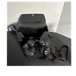 Vintage Sears 2511 7X35MM Wide Angle Binoculars Coated Optics Black With Case. Fixed Price $14.95.