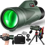 Pankoo 12X60 Hd Monocular Telescope For Adults High Powered Comes With Smar.... Fixed Price $64.27.