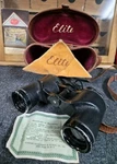Elite 7 35 Binocular Compass Instruments Made Japan W/ Case & Cloth. Fixed Price $25.00.