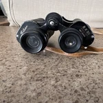 Vintage Selsi Silver Field 7.5 NBT-20332 Binoculars 30MM Black. Fixed Price $25.00.