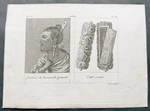 1817 Breton & Brion Antique Print Cooks 1ST Voyage Maori Warrior Jade Case, Nz. Fixed Price $69.00.
