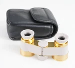 - Ex+++ Vintage Carl Zeiss Diadem Mauve Enamel & Gold Opera Glasses W/ Case. Fixed Price $199.99.