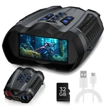 Warmtuyo Night Vision Goggles 4K Photo Video 4000MAH Battery Ir Binoculars. Fixed Price $127.90.