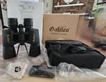 Galileo 8-24X 50MM Zoom Binoculars With Case, Caps, Strap, Brand New. Fixed Price $39.99.