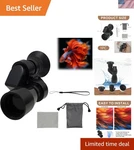 High-powered Pocket Mini Monocular Telescope For Outdoor Enthusiasts. Fixed Price $8.99.