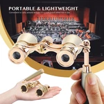 Opera Glasses Binoculars 3X25 Theater Mini Compact With Handle. Fixed Price $22.49.