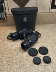 Vintage Bushnell Ensign 7X35 Binoculars W/case N7359 Super Clean. Fixed Price $35.00.