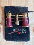 3X25 Mm Roof Prism Blueline Opera Glasses/theater Binoculars -ruby Red. Fixed Price $30.00.