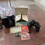 Vintage Golden Gate Binoculars 6X-12X 30 With Case, Box, Manuals No. 818638. Fixed Price $48.00.