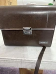 Japan Made Jason Binocular Case Leather Vintage Bag, Brown Corduroy Interior. Fixed Price $12.99.