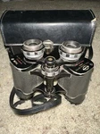 Scope 3841 Vintage Binoculars W Case 7 X 35 Amber Optics. Fixed Price $15.00.