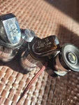 Vintage Hilton Power Guide Miniature Binoculars Model 65376 - W/ Leather Case. Fixed Price $195.00.