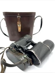 Carl Zeiss Jena Dekarem 10X50 Black Binoculars Brown Case Work *read. Fixed Price $144.38.