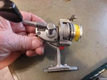 4F- Vintage Daiwa Minispin Reel Gear Ratio 1:4.4 Working. Fixed Price $29.99.