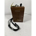 Bushnell Pontiac Vintage Brown Faux Leather Binocular Hard Case With Strap. Fixed Price $23.39.
