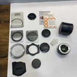 Huge Lot Of Camera Lens Filters Covers Other Stuff Vivitar Colin Minolta. Fixed Price $21.00.