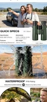 Hontry 8X42 Binoculars With IPX6 Waterproof Protection For Bird Watching, Hun.... Fixed Price $65.00.