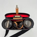 Selsi Vintage Lightweight Amber Coated Binoculars Luminous 12X50 278FT 1000 Yds. Fixed Price $100.00.