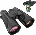 Adasion 12X42 Binoculars With Phone Adapter - Black. Fixed Price $61.99.