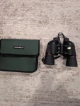 Vintage Simmons Model #24152 Binoculars W/ Case 10X50, Wide ANGLE,367FT, 1000YDS. Fixed Price $24.95.