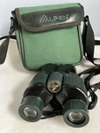 Alpen 8X25 Bak 4 Binoculars,case,and Neck Strap. Fixed Price $60.00.
