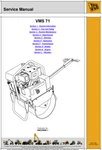 VMS71 Jcb Mini Roller Service Repair Shop Manual 9803/9850-1 Pdf Usb. Fixed Price $28.49.