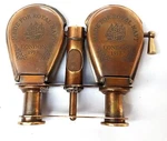 Sifaat World Antique "made For Royal Navy LONDON-1917" Brown Brass Binocular. Fixed Price $42.06.